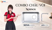 Đánh Giá Chậu Vòi Nobinox NOVA A282M JAPA NX996: Bộ Đôi Tối Ưu Cho Gian Bếp Hiện Đại?