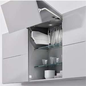 Bộ tay nâng điện Free Fold màu xám Hafele - 372.29.705