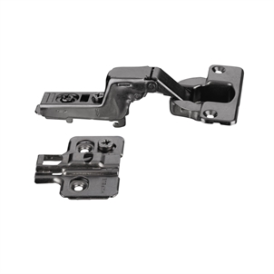 Bản lề lọt lòng giảm chấn màu đen Hafele - 408.00.404