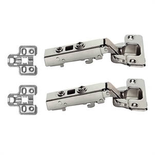 Bản lề gài trùm ngoài giảm chấn Metalla SM DIY 110º Hafele - 493.03.020