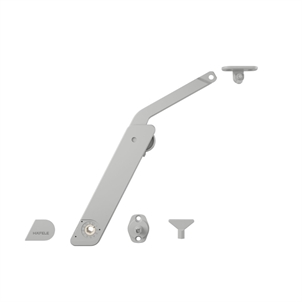Tay nâng FREE FLAP H 1.5 B SM XÁM L Hafele - 372.39.611