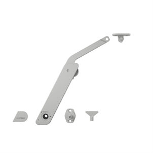 Tay nâng FREE FLAP H 1.5 D SM XÁM L Hafele - 372.39.631