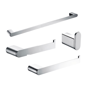 Bộ phụ kiện phòng tắm Hafele Chiba chrome - 499.98.351