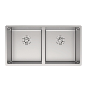 Chậu rửa bát Hafele SUS R10 HS24-SSN2S-870 _BR - 567.24.437