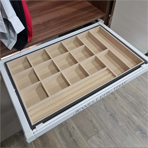 Khay đựng trang sức 600mm dạng kéo Hafele - 807.95.801