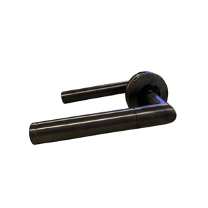 Tay nắm gạt cửa phòng có nắp che đen mờ PVD Hafele - 903.99.368