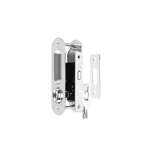Bộ khoá tay nắm Oval cửa trượt gỗ Hafele - 499.65.105