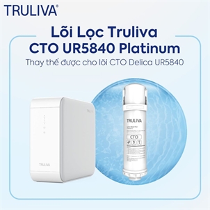 Lõi Lọc Nước Truliva CTO UR5840 Platinum