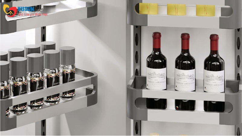 Tủ kho inox hộp 6 tầng cánh mở Eurogold M040660 (EKM10660)