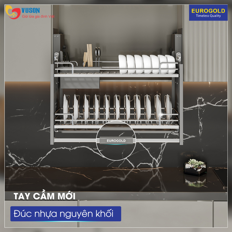Giá bát đĩa nâng hạ Eurogold EPV9090Pro (EPO9390LX)