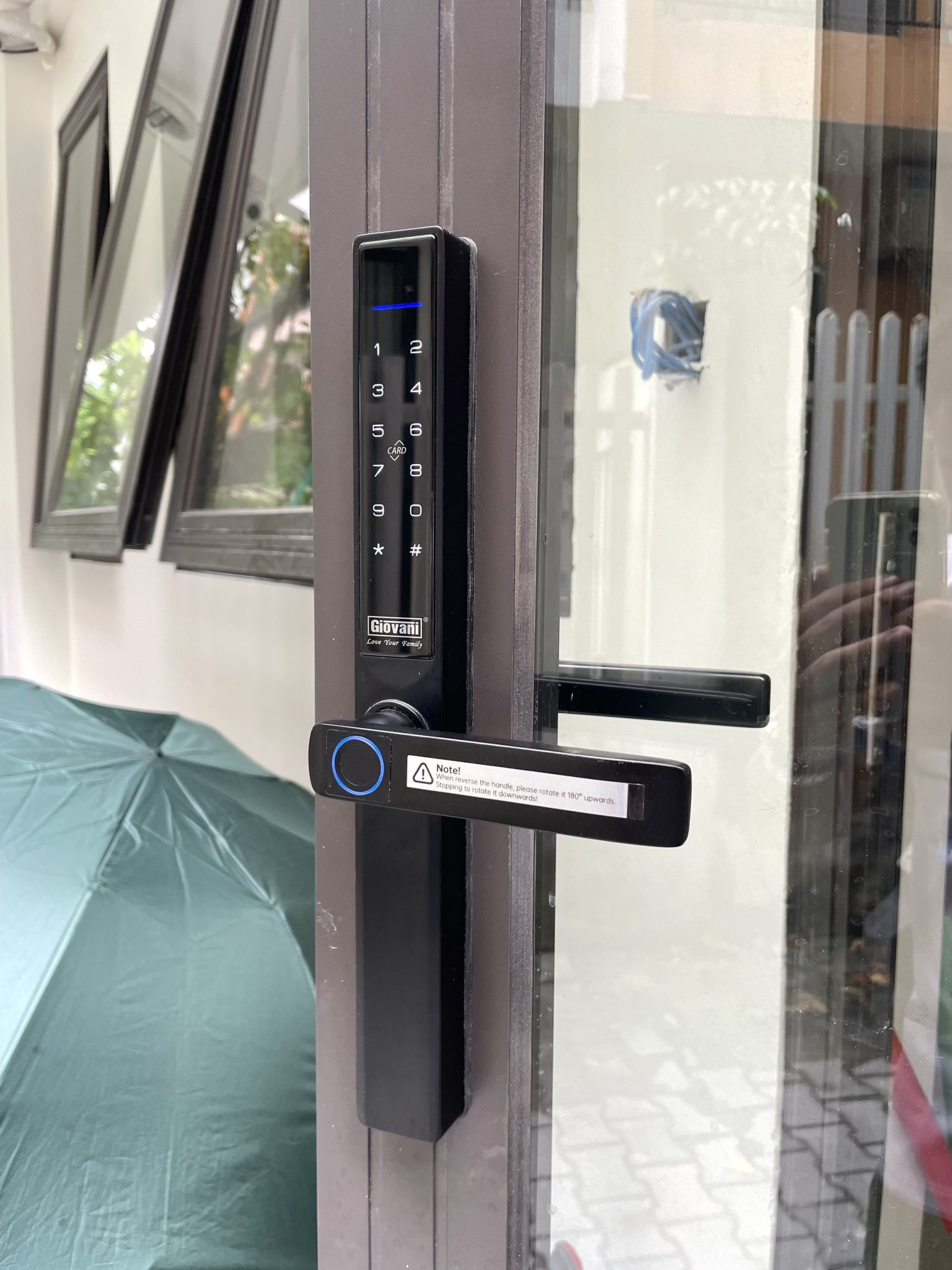 Khóa cửa nhôm kính Giovani GSL - 586B (APP)