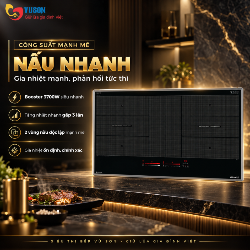 Bếp từ GrandX GX IP998G Series 9