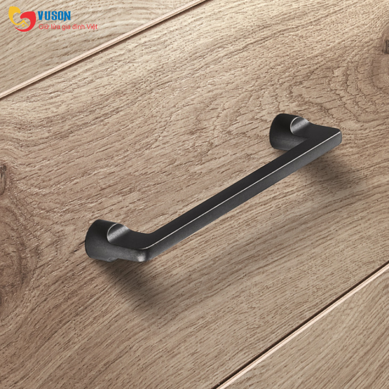 Tay nắm tủ chữ D màu Crom bóng Hafele Déco H1565 - 106.61.224