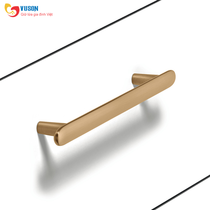 Tay nắm tủ có đế màu trắng xám Hafele Déco H2135 - 106.70.103