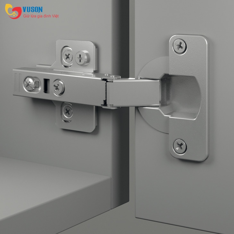 Bản lề trùm ngoài Metalla 310 A/SM 95° cửa gỗ Hafele - 311.81.504