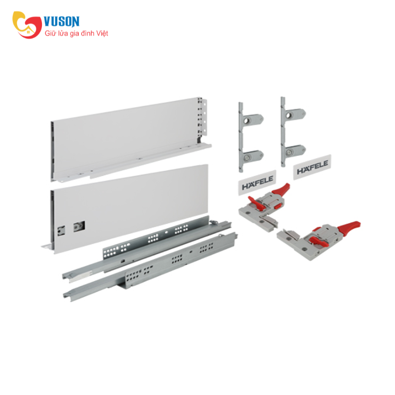 Ray Hộp Alto-S Giảm Chấn H80mm Hafele 552.35.765