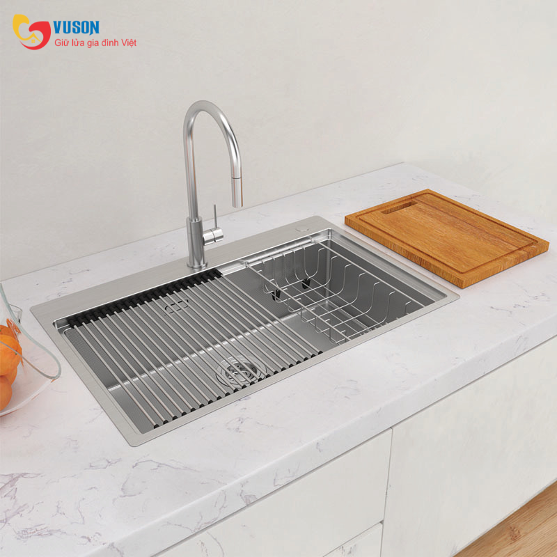 Chậu rửa bát Inox Hafele WS R0 HS24-SSN1S-7650_SILVER - 567.20.627