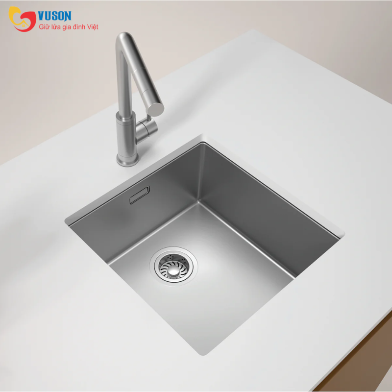 Chậu rửa bát Inox Hafele Satin R10 HS24-SSN1S-440 - 567.24.447