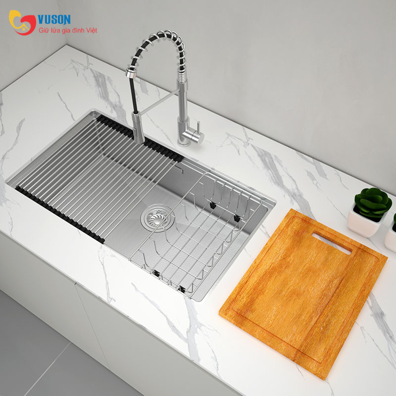 Chậu rửa bát Inox Hafele WS R0 HS24-SSN1S-7644_SILVER - 567.24.467