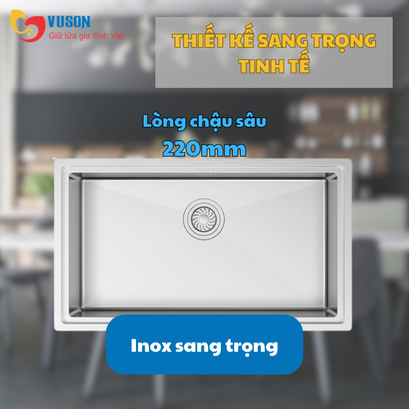 Chậu rửa bát Inox Hafele WS R0 HS24-SSN1S-7644_SILVER - 567.24.467