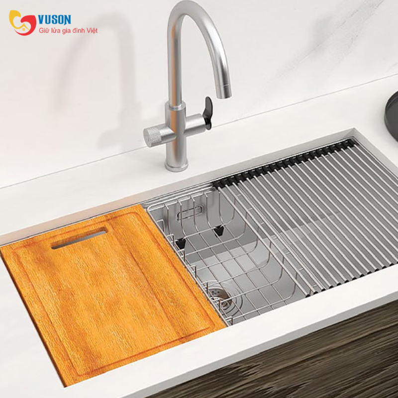 Chậu rửa bát Inox Hafele WS R0 HS24-SSN1S-8644_SILVER - 567.24.477