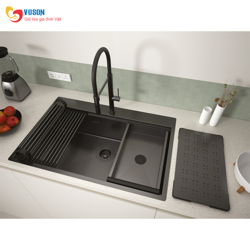 Chậu rửa bát Inox Hafele WS R10 HS25-SSN1S-7650 - 567.24.484
