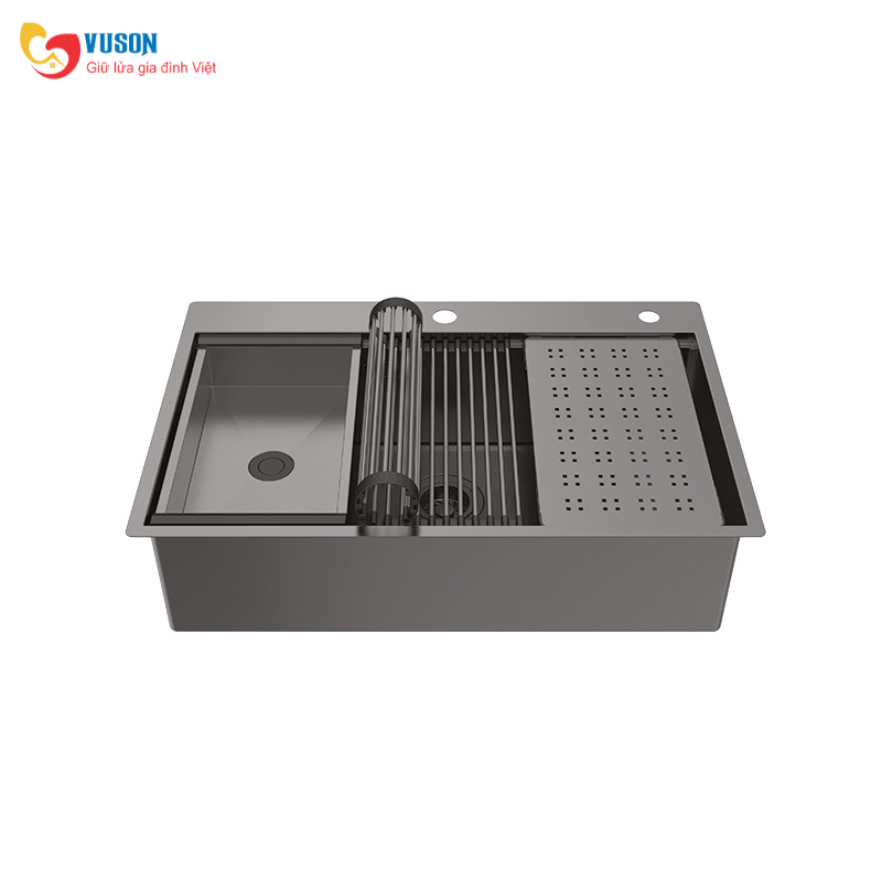 Chậu rửa bát Inox Hafele WS R10 HS25-SSN1S-7650 - 567.24.484