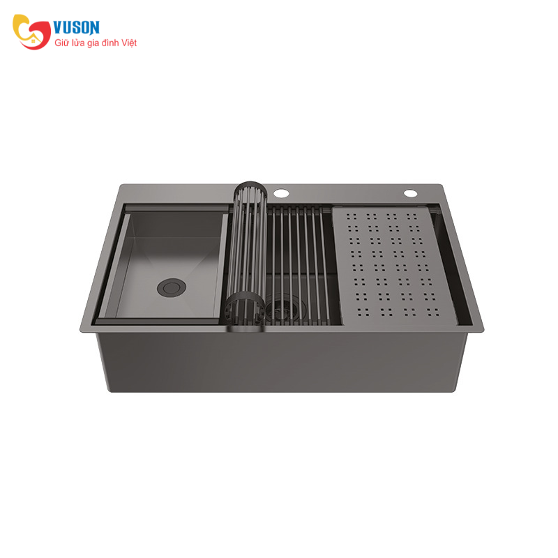 Chậu rửa bát Inox Hafele WS R10 HS25-SSN1S-7650 - 567.24.485