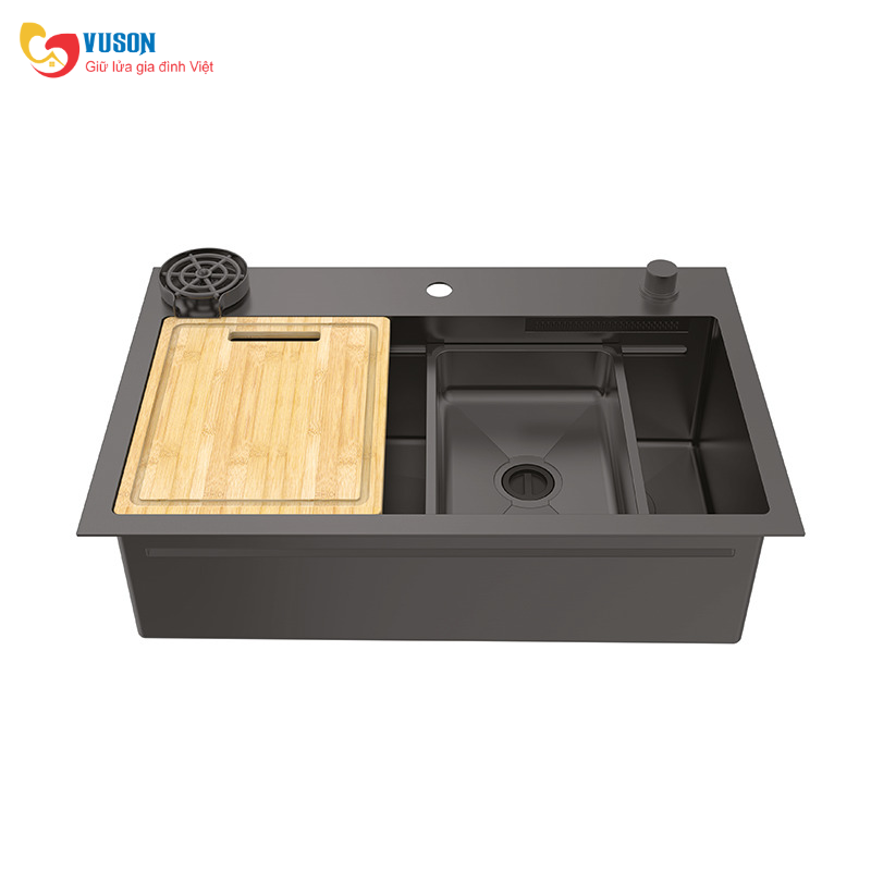 Chậu rửa bát Inox Hafele WF R10 HS25-SSN1S-8052 - 567.24.488