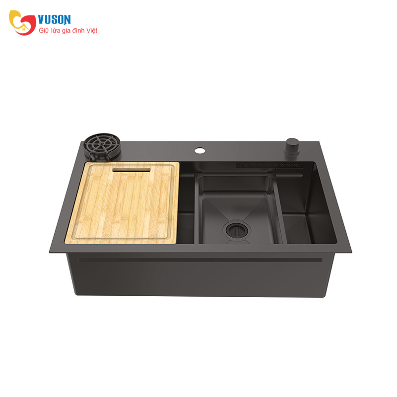 Chậu rửa bát Inox Hafele WF R10 HS25-SSN1S-8052 - 567.24.489