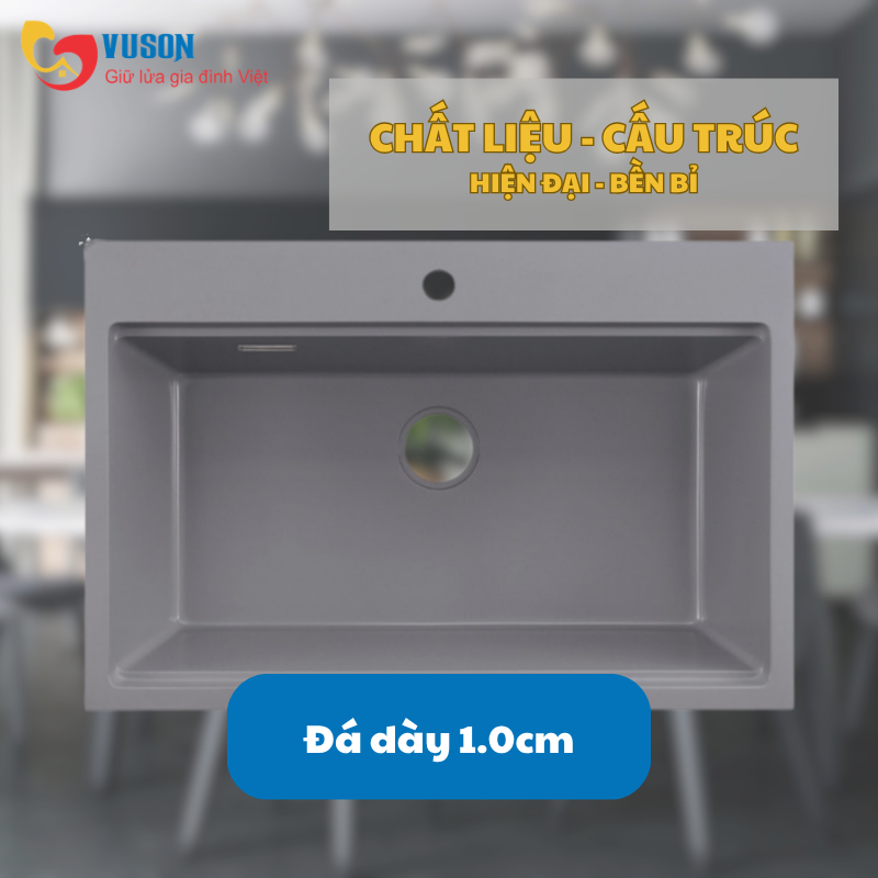 Chậu rửa bát đá Granite Hafele ESSENCE HS22-GEN1S90M - 577.25.530