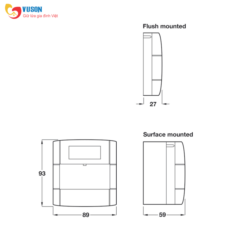 Bộ phá kính khẩn cấp Hafele - 912.03.028