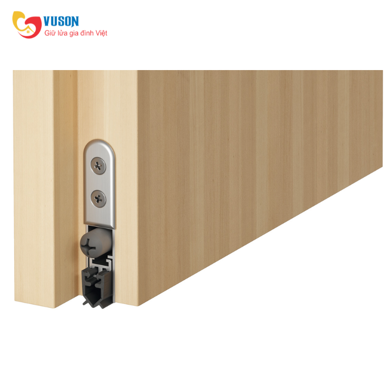Thanh chắn bụi tự động 830mm Hafele DDS12 - 950.05.342