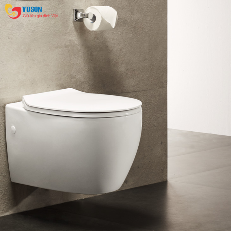 Bồn cầu treo tường Hafele Sapporo 540x370x365 - 588.79.410