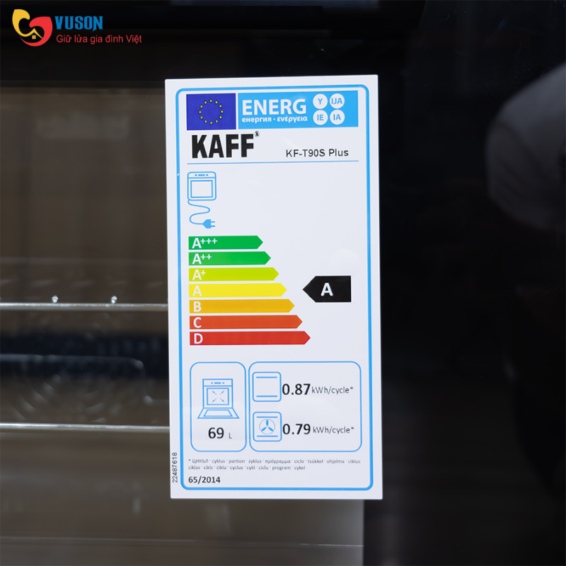 Lò nướng âm tủ KAFF KF-T90S Plus