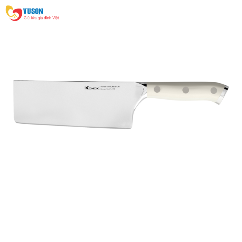 Bộ dao làm bếp 5 món cao cấp Konox Haper Grey