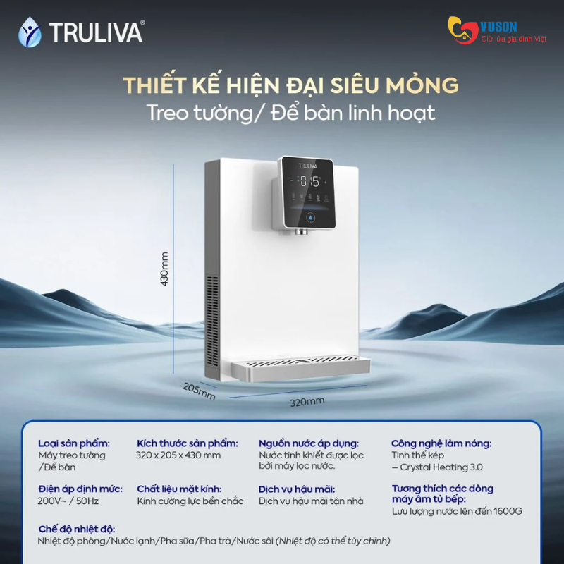 Máy Lọc Nước Truliva W6412