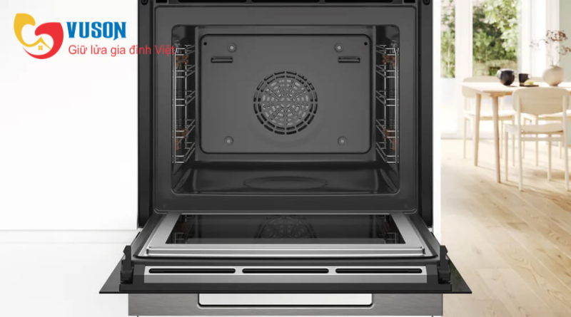 Lò Nướng Kèm Vi Sóng Bosch HMG7361B1 SERI 8 67L MODEL 2025