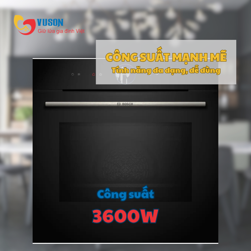 Lò Nướng Kèm Vi Sóng Bosch HMG7361B1 SERI 8 67L MODEL 2025