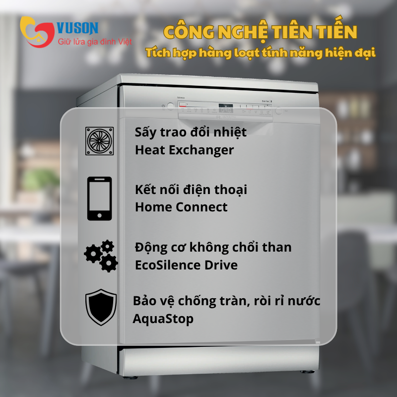 Máy rửa bát Bosch SMS2HTI79E