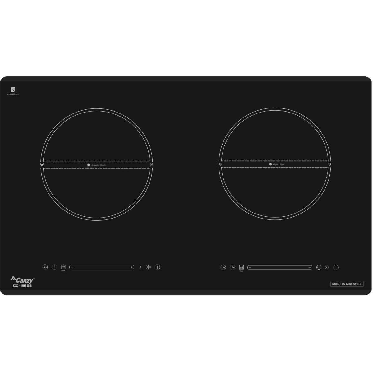 Bếp điện từ Canzy CZ-66BS