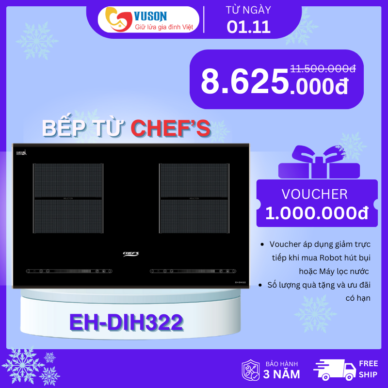 Bếp từ Chefs EH-DIH322