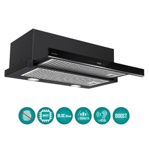 Máy hút mùi âm tủ GrandX GX H60F58B