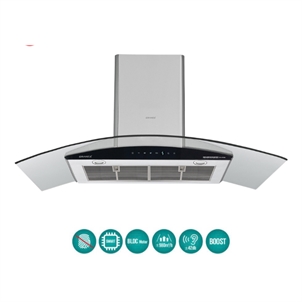 Máy hút mùi kính cong GrandX GX H70C62