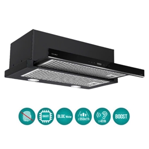 Máy hút mùi âm tủ GrandX GX H90F58B