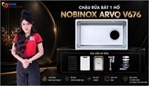 Đánh Giá Chậu Rửa Bát Nobinox ARVO V676: Bát Rác Lệch Có Thực Sự Đáng Giá?