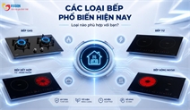Các Loại Bếp Phổ Biến Hiện Nay: Gas, Từ, Hồng Ngoại Và Điện Từ Khác Nhau Thế Nào?