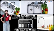 Combo Chậu Vòi Nobinox ARVO B180 & IVY NX202: Đáng Mua Ở Điểm Nào?