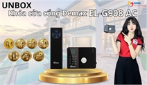 Khóa Cổng Thông Minh Demax EL-G908 AC CNC: Đánh Giá Từ Thiết Kế Đến Vận Hành Thực Tế