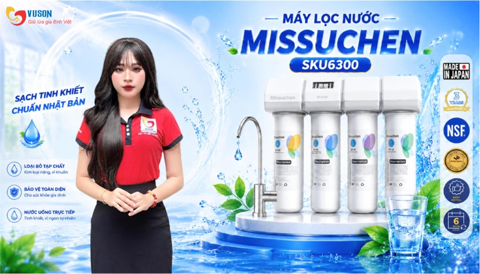 Đánh giá máy lọc nước Missuchen SKU6300: Có thực sự tốt như quảng cáo?